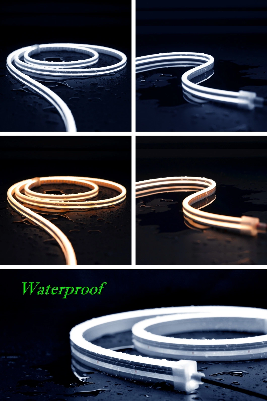 IP67 Waterproof Flexible Silicone Tube Neon Flex Rope Light LED Strip Lights