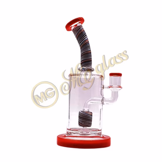 Pipe à eau en verre, nouveau produit, barboteur en verre multicolore
