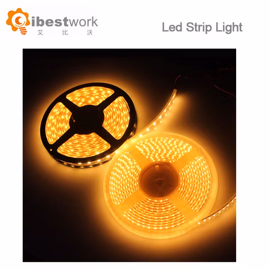 Cima LED bande lumineuse bande LED étanche 12 V SMD 2835 3535 5050 Kit de bande de lumière néon Flexible