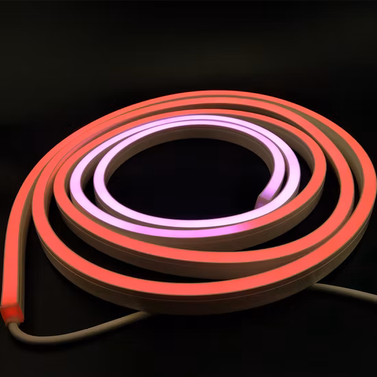 IP65 LED corde flexible néon bande éclairage LED néon Flex Tube lumière pour la décoration de façade avec 3 ans de garantie